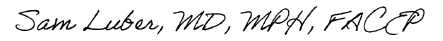 Sam Luber Signature