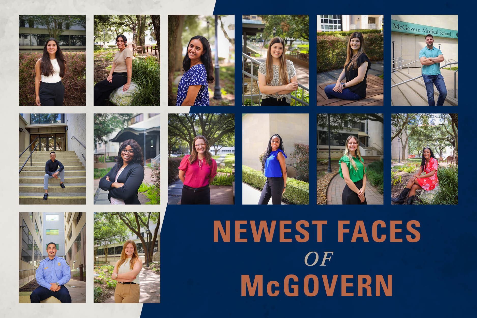 Newest Faces of McGovern Medical School